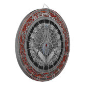 [200] HoofdMetselaar - Zilveren Vierkant & Dartbord (Voorkant Links)