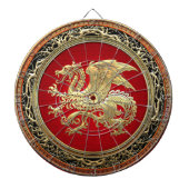 [200] IJslandse draak, Landvætir [Gold] Dartbord (Voorkant)