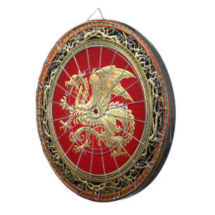 [200] IJslandse draak, Landvætir [Gold] Dartbord