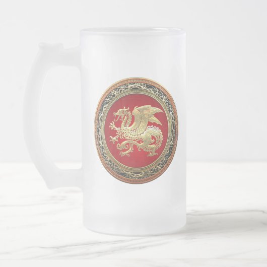 [200] IJslandse draak, Landvætir [Gold] Matglas Bierpul (Links)