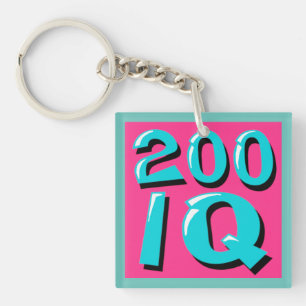 200 IQ gamemoji Sleutelhanger