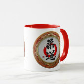 [200] Japanse kalligrafie van de krijgskunst: Judo Mok (Voorkant rechts)