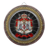 [200] Knachten Templar Coat of Arms Dartbord (Voorkant)