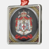 [200] Knachten Templar Coat of Arms Metalen Ornament (Links)