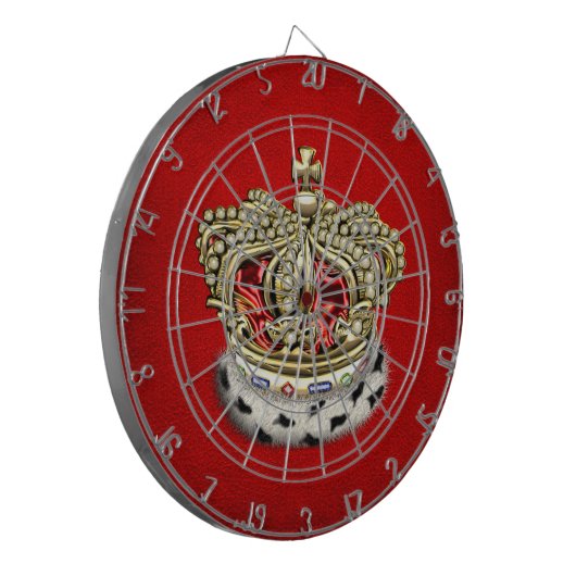 [200] Koninklijke Kroon Prince [King] [Fur+Gold][R Dartbord (Voorkant Links)