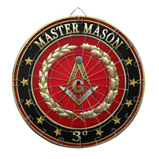 [200] Master Mason, derde graad [speciale editie] Dartbord (Voorkant)