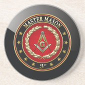 [200] Master Mason, derde graad [speciale editie] Zandsteen Onderzetter (Voorkant)