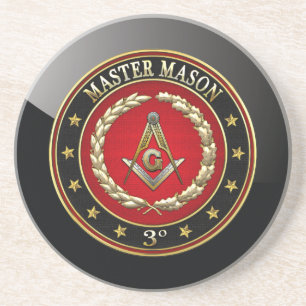 [200] Master Mason, derde graad [speciale editie] Zandsteen Onderzetter