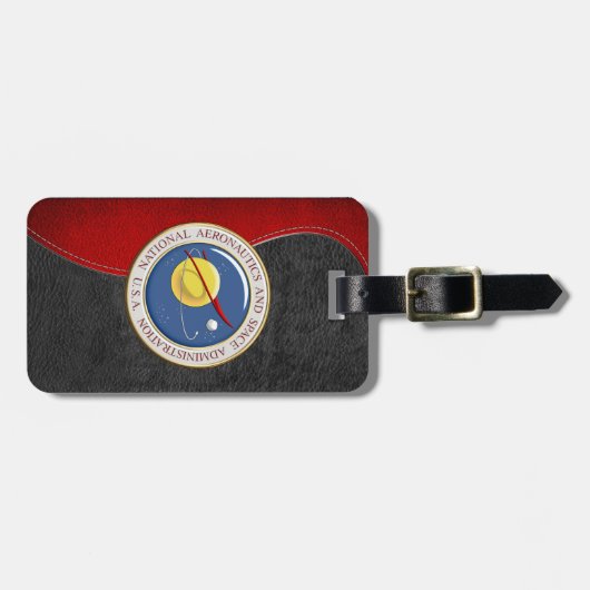 [200] NASA Emblem [3D] Bagagelabel (Voorkant horizontaal)