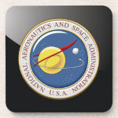 [200] NASA Emblem [3D] Drankjes Onderzetter (Voorkant)