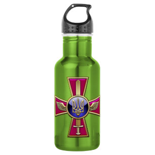 [200] Oekraïense luchtmacht Emblem Waterfles