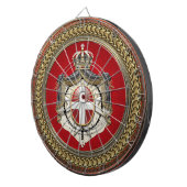 [200] Orde van Malta - SMOM-wapenschild Dartbord (Voorkant Rechts)
