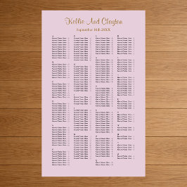 200 Paarse weddenschapskaart Poster