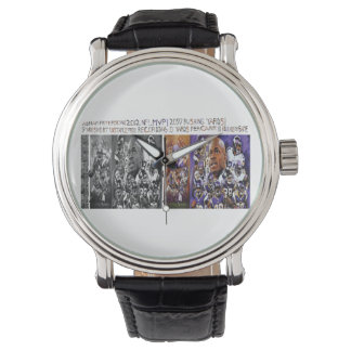 200 Portretten van Adrian Peterson Horloge