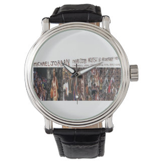 200 Portretten van Michael Jordan Horloge
