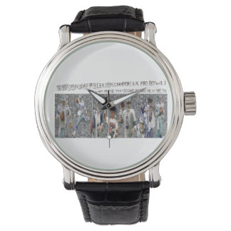 200 Portretten van Troy Aikman Horloge