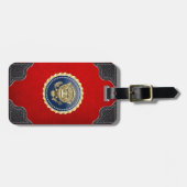 [200] Presidentiële dienstbadge [PSB] Bagagelabel (Voorkant horizontaal)