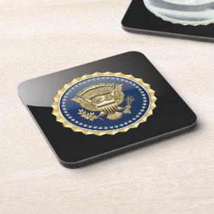 [200] Presidentiële dienstbadge [PSB] Drankjes Onderzetter