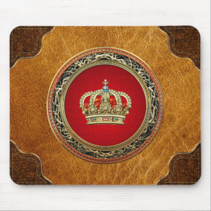 [200] Princess King-Queen Crown [Belg.Gold] Muismat