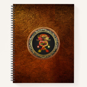[200] Rode en gele dragons Notitieboek
