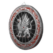 [200] Sacred Silver Griffin Dartbord (Voorkant Rechts)