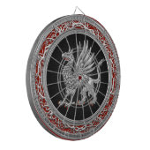 [200] Sacred Silver Griffin Dartbord (Voorkant Links)