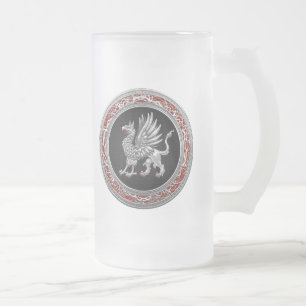 [200] Sacred Silver Griffin Matglas Bierpul
