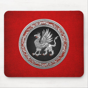 [200] Sacred Silver Griffin Muismat