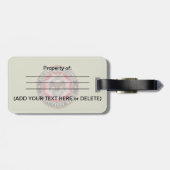 [200] Scottish Rite Double-kopeagle Bagagelabel (Achterkant horizontaal)