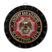 [200] Scottish Rite Double-kopeagle Dartbord (Voorkant)