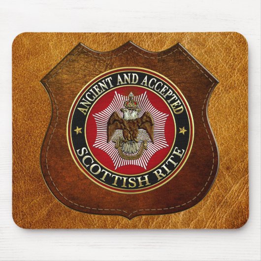 [200] Scottish Rite Double-kopeagle Muismat (Voorkant)