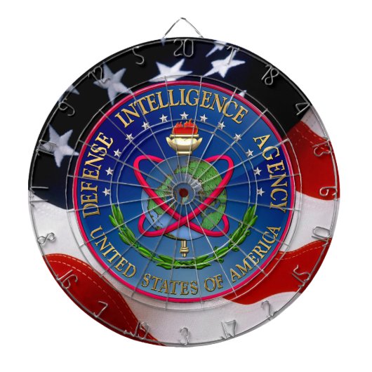 [200] Seal Intelligence Agency (DIA) Dartbord (Voorkant)