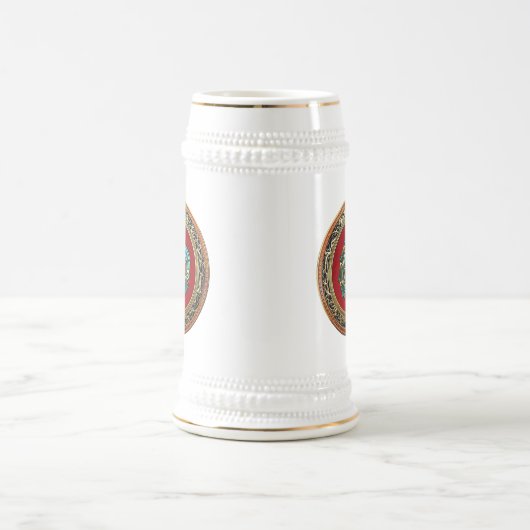 [200] Serpent God Quetzalcoatl [Jade] Bierpul (Center)