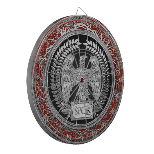 [200] Silver Roman imperial Eagle Dartbord (Voorkant Links)