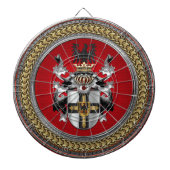 [200] Teutonic Order Coat of Arms Dartbord (Voorkant)