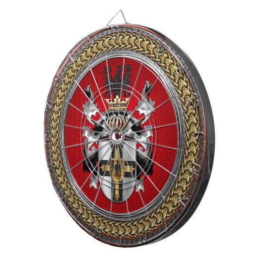 [200] Teutonic Order Coat of Arms Dartbord (Voorkant Rechts)