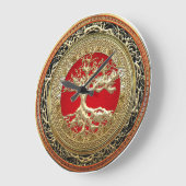 [200] Treasure Trove: Celtic Tree of Life [Gold] Grote Klok (Hoek)