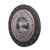 [200] Treasure Trove: Celtische boom van het leven Dartbord (Voorkant Rechts)