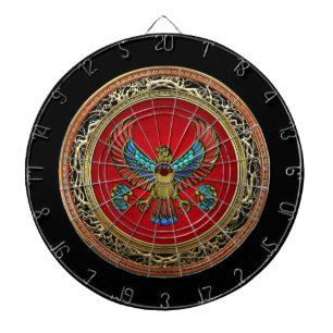 [200] Treasure Trove: Egyptische valk Dartbord
