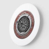 [200] Vegvisir - Viking Silver Magic Runass Grote Klok (Hoek)