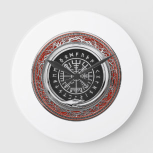 [200] Vegvisir - Viking Silver Magic Runass Grote Klok