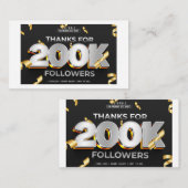 200K feestkaart Informatiekaartje (Voorkant / Achterkant)