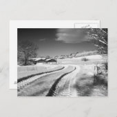 2010-01-07_12.25.10 - Snowed Boerderij on Fox Hill Briefkaart (Voorkant / Achterkant)