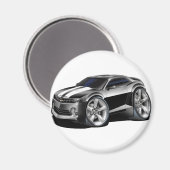 2010-11 Camaro Black-White Car Magneet (Voorkant / Achterkant)