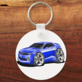 2010-11 Camaro Blue Car Sleutelhanger (Voorkant)