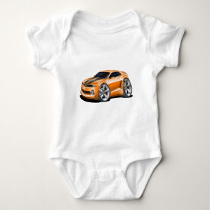 2010-11 Camaro Oranje-Black Car Romper