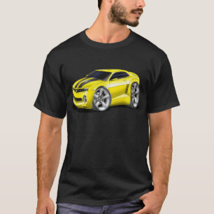 2010-11 Camaro Yellow-Black Car T-shirt