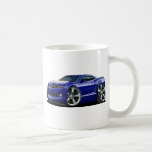 2010-12 Camaro Blue-White Car Koffiemok
