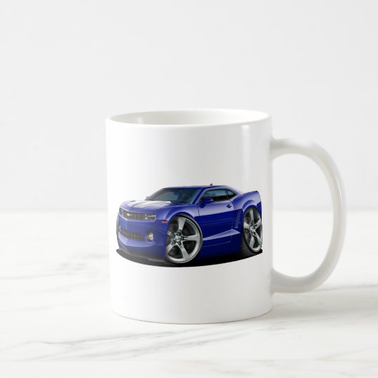 2010-12 Camaro Blue-White Car Koffiemok (Rechts)