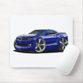2010-12 Camaro Blue-White Car Muismat (Met muis)